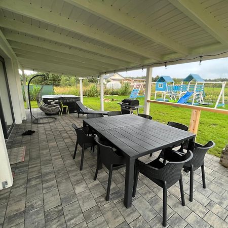Villa Dom Nad Morzem Z Jacuzzi 10 Osob Morze Przygod Mieroszyno Exterior foto