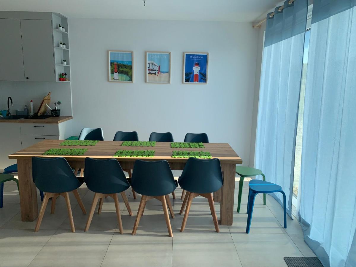 Villa Dom Nad Morzem Z Jacuzzi 10 Osob Morze Przygod Mieroszyno Exterior foto