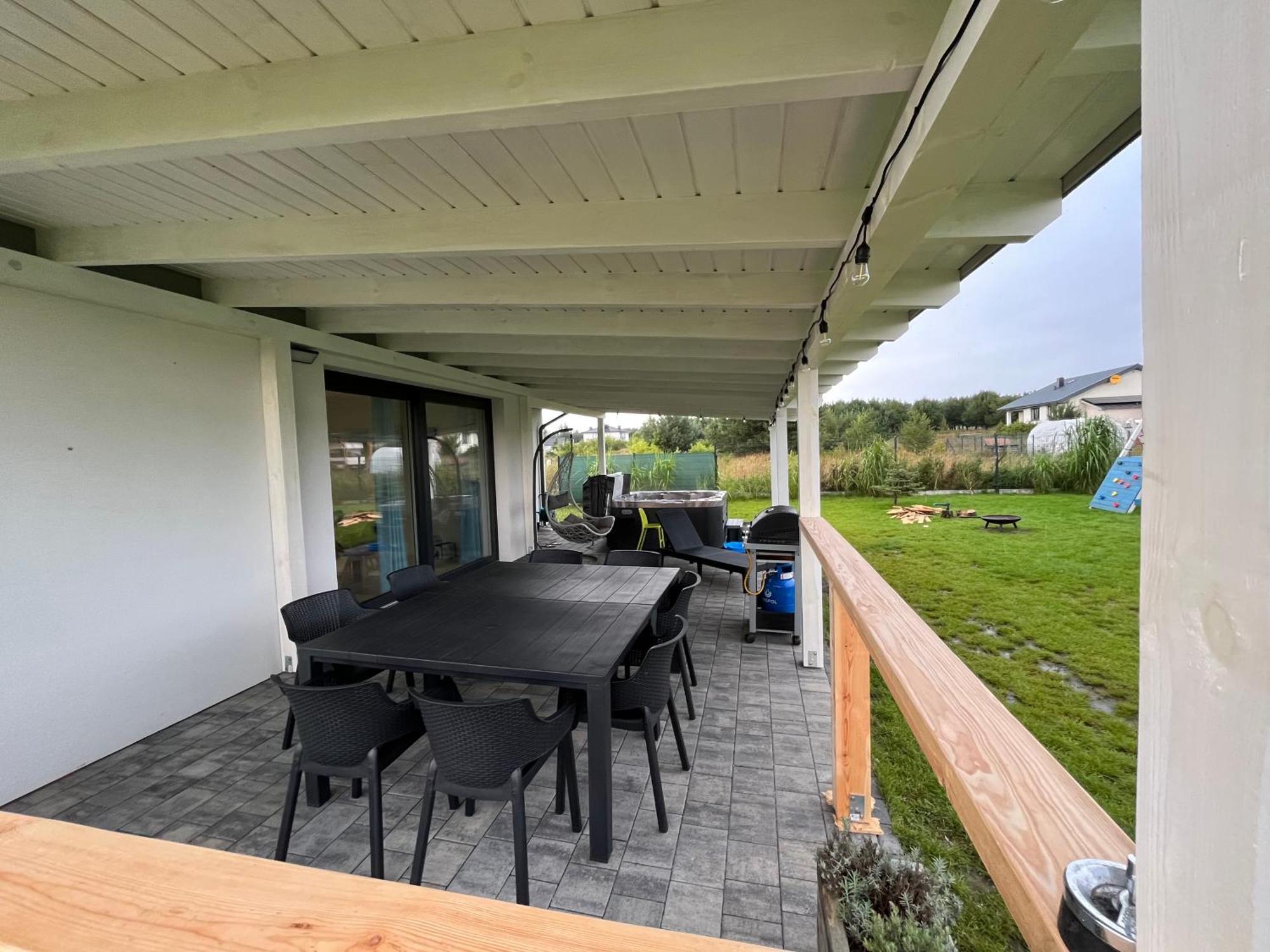 Villa Dom Nad Morzem Z Jacuzzi 10 Osob Morze Przygod Mieroszyno Exterior foto